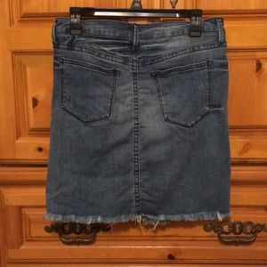 Denim skirt